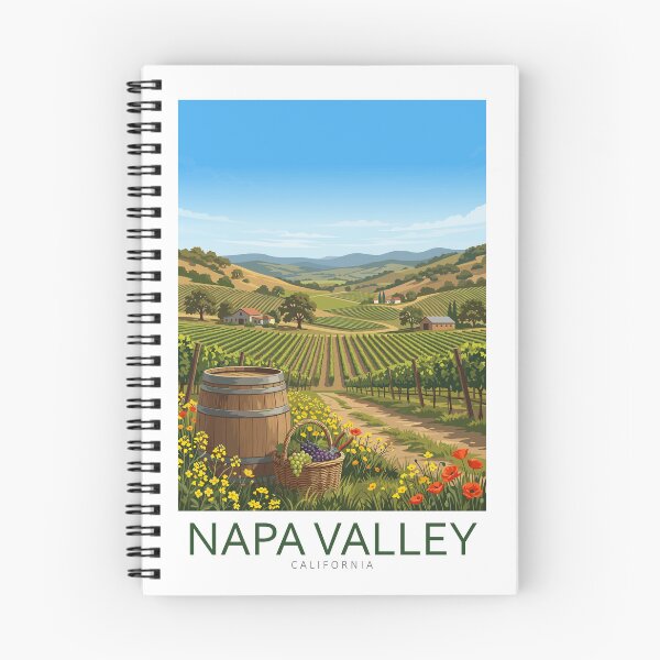 Item preview, Napa Valley California - Travel art designed and sold by Marciolini.