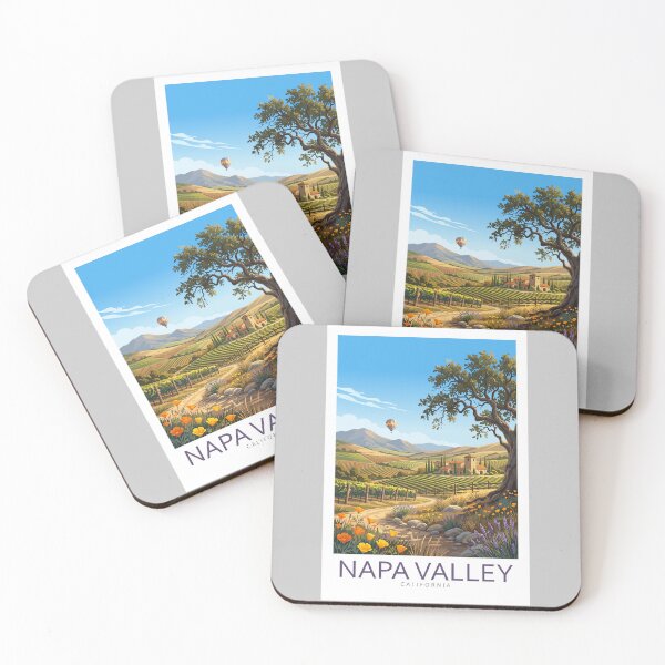 Item preview, Napa Valley California - Travel art designed and sold by Marciolini.