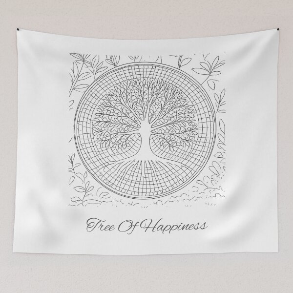 Item preview, Mandala Tree Of Happiness. designed and sold by Dinasshop.