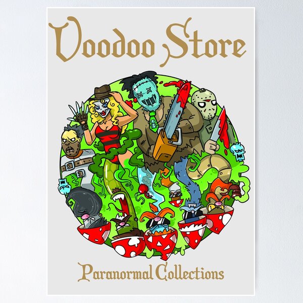 Item preview, Voodoo Paranormal Slasher Duel designed and sold by Voodoo Store Paranormal Collections.