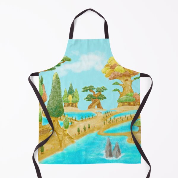Item preview, Tree village in an ocean paradise designed and sold by greenPQBstudio.