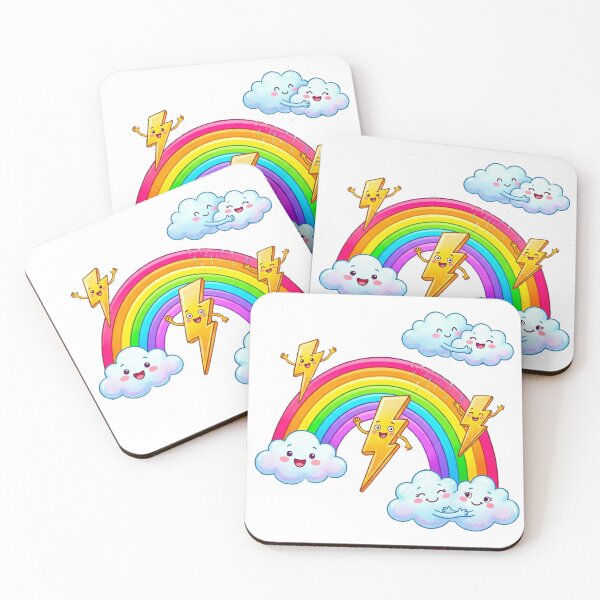 Item preview, Rainbow Lightning | Cheerful Weather designed and sold by Tee-Tribu.