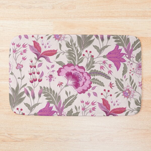 Item preview,  Jacobean Floral Pattern Pink Color  designed and sold by RekhaArtGalaxy.