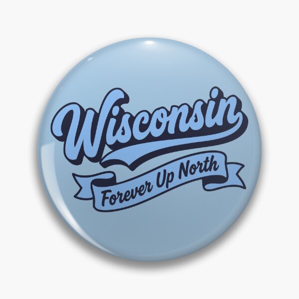 Item preview, Retro Wisconsin Forever Up North designed and sold by Cozy-Old-Pub.