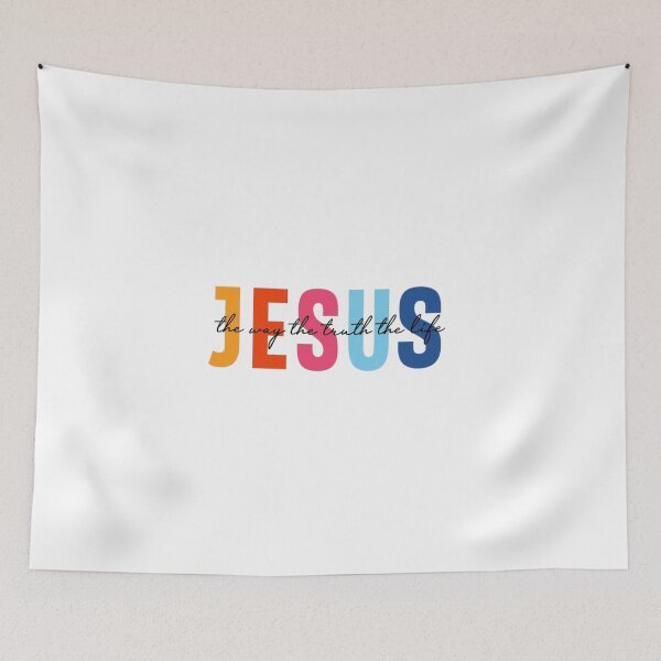 Item preview, Jesus The Way The Truth The Life  designed and sold by Thread&Fable.