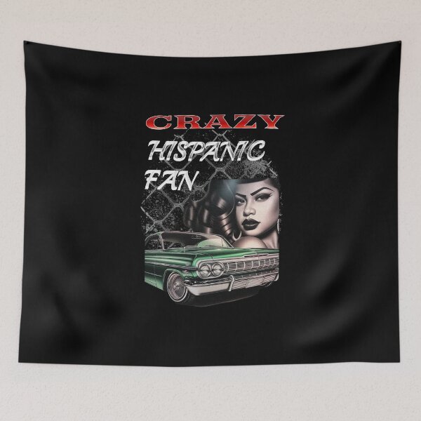 Item preview, Crazy Hispanic Fan designed and sold by stylboutique.