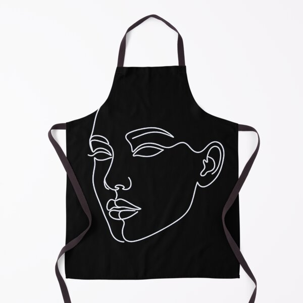 Item preview, Minimal Line Art Face designed and sold by Stickersdevelop.