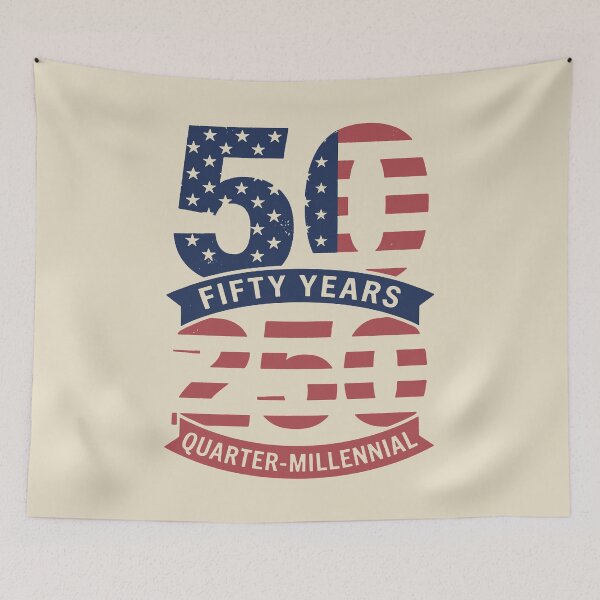 Item preview, 50 years old. 250 Years America. designed and sold by EunsooLee.