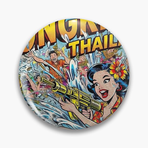 Item preview, Songkran Boom A Comic Splash Story designed and sold by Vanich-Panich.