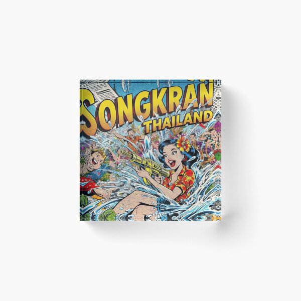 Item preview, Songkran Boom A Comic Splash Story designed and sold by Vanich-Panich.