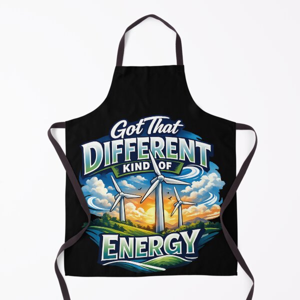 Item preview, Powered By Nature Renewable Energy Wind Turbine Design designed and sold by TeeTimeTreasure.