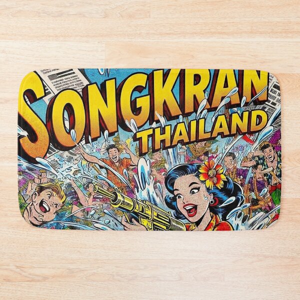 Item preview, Songkran Boom A Comic Splash Story designed and sold by Vanich-Panich.