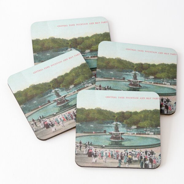Item preview, Fountain and May party in in Central Park, NYC in 1905 designed and sold by Photopat.
