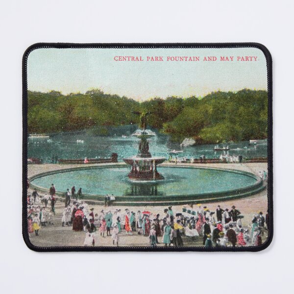 Item preview, Fountain and May party in in Central Park, NYC in 1905 designed and sold by Photopat.