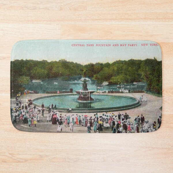 Item preview, Fountain and May party in in Central Park, NYC in 1905 designed and sold by Photopat.