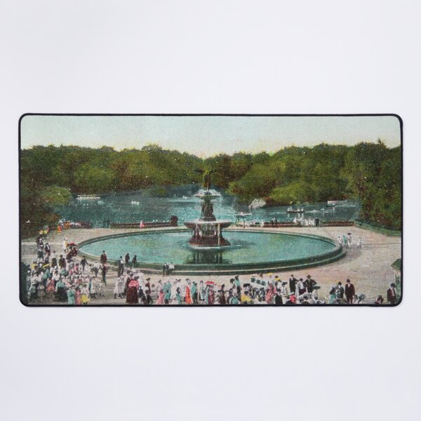 Item preview, Fountain and May party in in Central Park, NYC in 1905 designed and sold by Photopat.