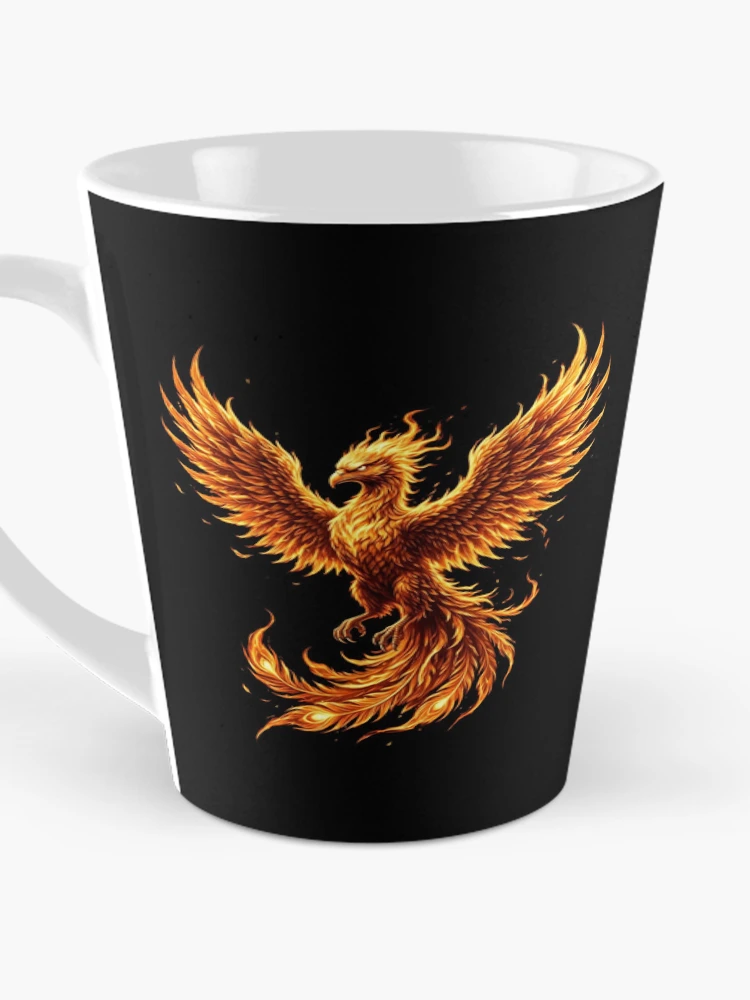 Thumbnail 3 of 4, Coffee Mug, Dark Phoenix Rising designed and sold by Stickersdevelop.