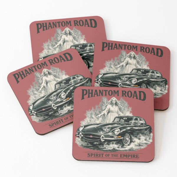 Item preview, Phantom Road Classic Car Ghost Vintage designed and sold by Retro Arabica.