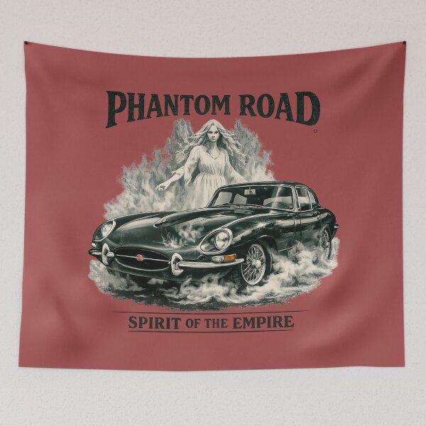 Item preview, Phantom Road Classic Car Ghost Vintage designed and sold by Retro Arabica.