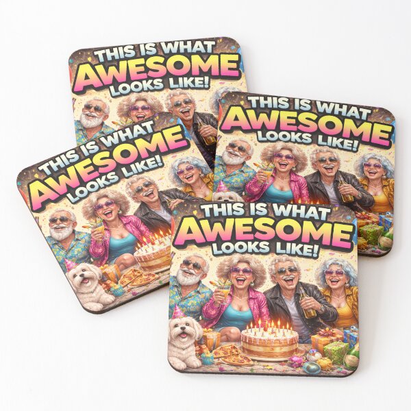 Item preview, This Is What Awesome Looks Like Birthday Party designed and sold by CLOUTKULT.