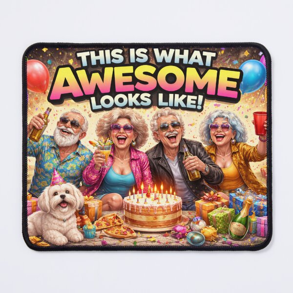 Item preview, This Is What Awesome Looks Like Birthday Party designed and sold by CLOUTKULT.