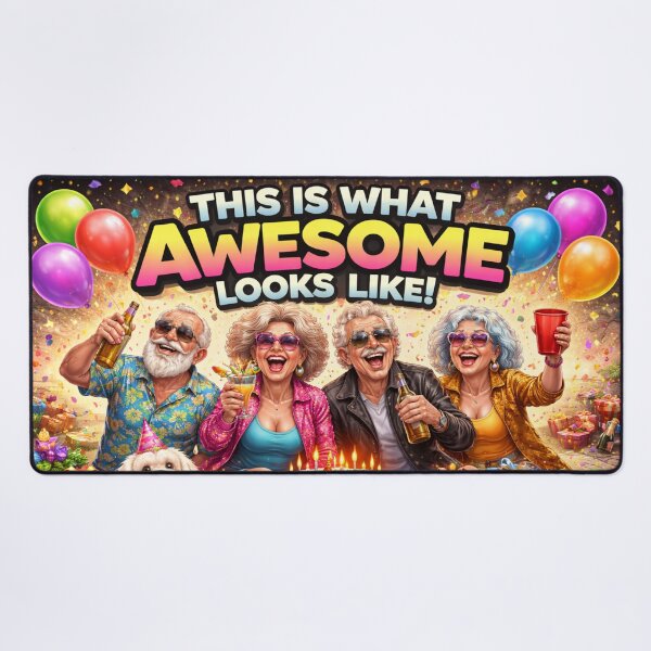 Item preview, This Is What Awesome Looks Like Birthday Party designed and sold by CLOUTKULT.