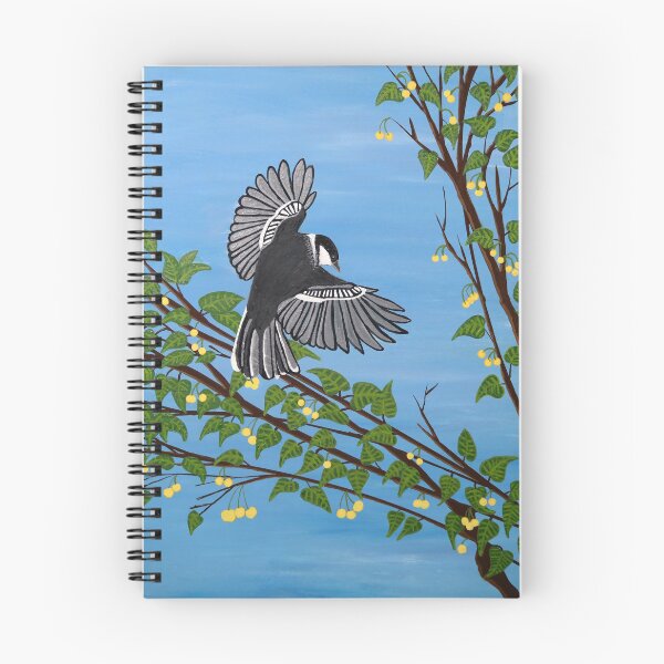 Item preview, Rose-Anne, the black-capped chickadee. (Bird of Hope series) designed and sold by Richard Leclerc, Artiste peintre.