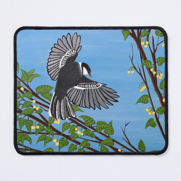Item preview, Rose-Anne, the black-capped chickadee. (Bird of Hope series) designed and sold by Richard Leclerc, Artiste peintre.