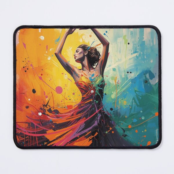 Item preview, Expressive Abstract Dance Art designed and sold by MarselArt.