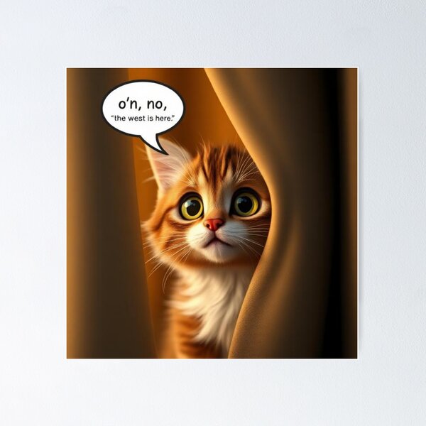 Item preview, Cute Shy Cat Hiding From Guests Funny Introvert Cat Kawaii Anxiety Humor Design designed and sold by Tpac-goods.