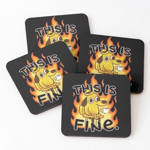 Item preview, This is totally 100% NOT fine meme designed and sold by Tranquilityyy.