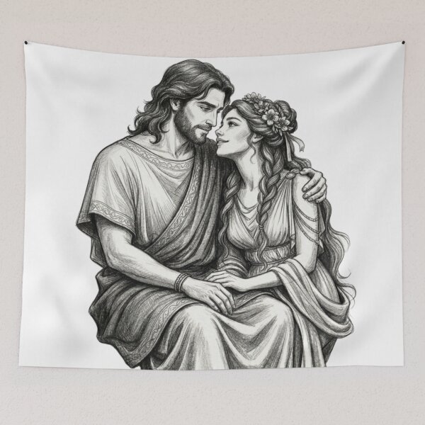 Item preview, Young couple designed and sold by PP&RAINBOW SHOP.