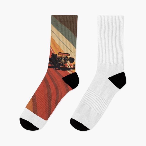 Item preview, Retro F1 Race Car Speed Track Vintage Style designed and sold by NicolasGlowArt.