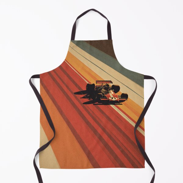 Item preview, Retro F1 Race Car Speed Track Vintage Style designed and sold by NicolasGlowArt.
