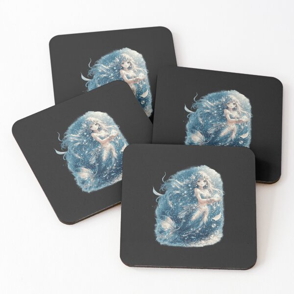 Item preview, Ethereal Blue Pearl Mermaid designed and sold by JohnBrownwn.