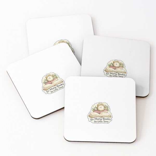 Item preview, So Many Books So Little Time Sticker | Book Lover Aesthetic | BookTok Reader designed and sold by trippinimages.