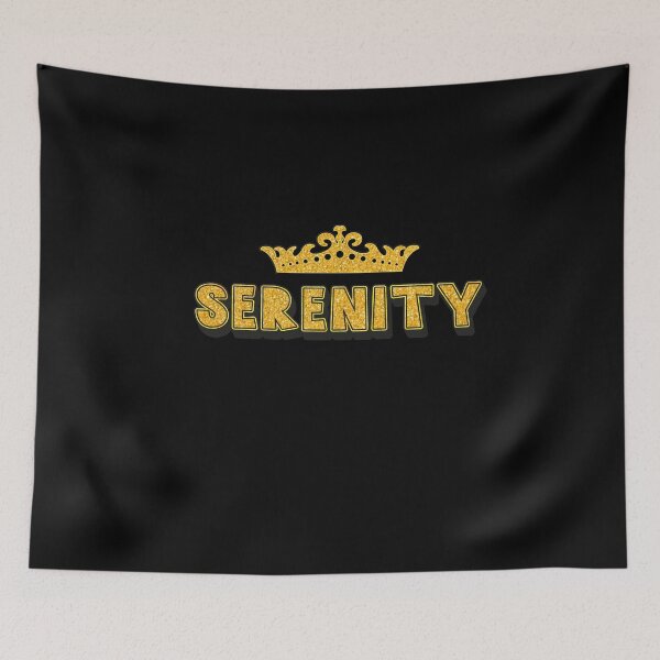 Item preview, Serenity Personalized Funny Custom Name Crown Design designed and sold by Watsonarts.