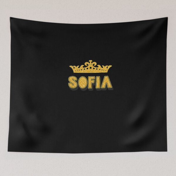 Item preview, Sofia Personalized Funny Custom Name Crown Design designed and sold by Watsonarts.