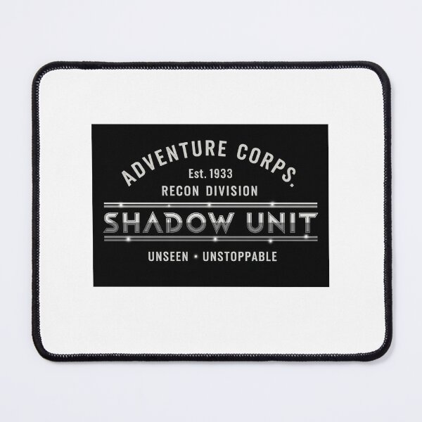 Item preview, Adventure Corps. Shadow Unit Recon Unseen Unstoppable designed and sold by ChiefAmbition71.