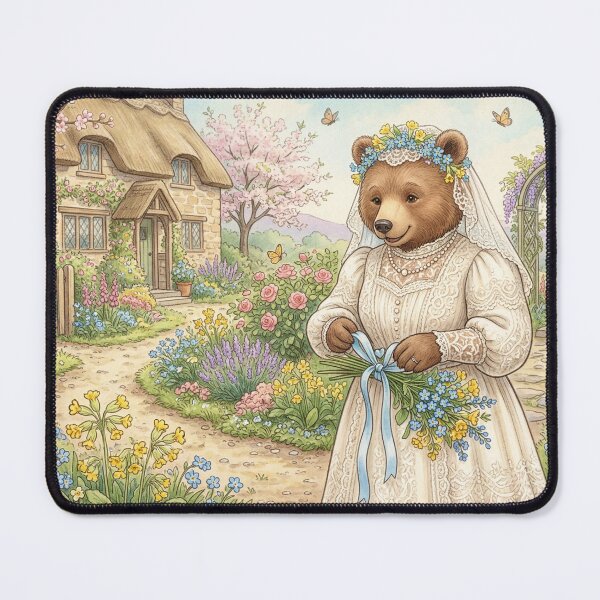 Item preview, The Springtide Vow | Storybook Edwardian Bear Bride designed and sold by Englandbear.