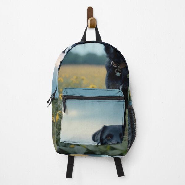 Item preview, Black Labrador in Wildflower Field at Dusk designed and sold by BeautifulVirtues.