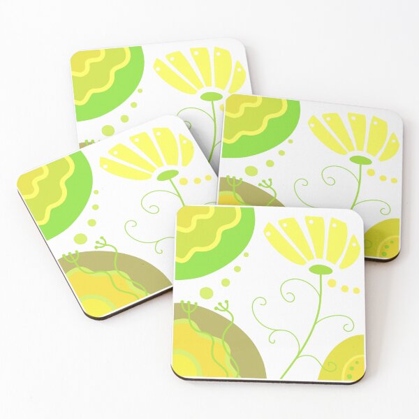 Item preview, Vibrant Yellow Whimsical Boho Design designed and sold by Sartoris Art.