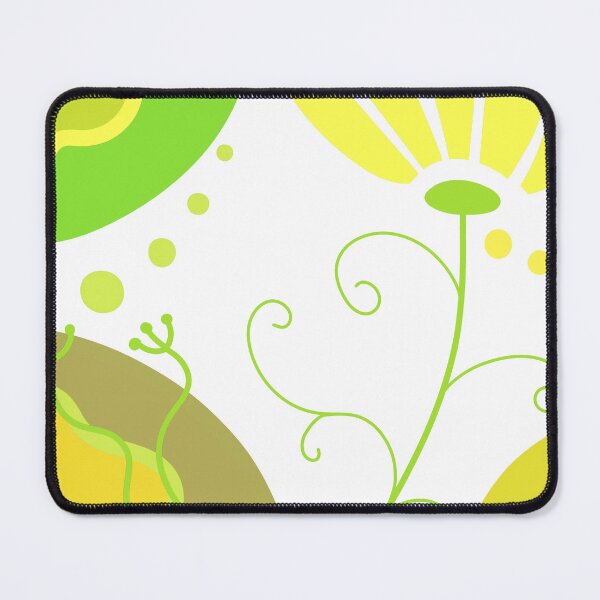 Item preview, Vibrant Yellow Whimsical Boho Design designed and sold by Sartoris Art.