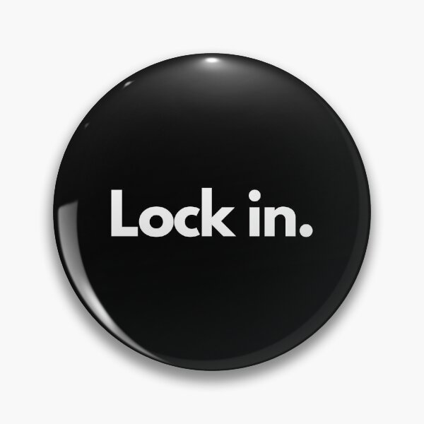 Item preview, Motivational and inspirational quotes saying lock in designed and sold by SWETA HALDER.
