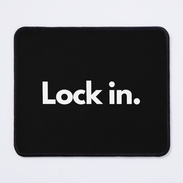 Item preview, Motivational and inspirational quotes saying lock in designed and sold by SWETA HALDER.