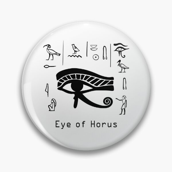 Item preview, Sacred Egyptian Eye of Horus – Ancient Mythology Symbol Art designed and sold by GulfSignature.