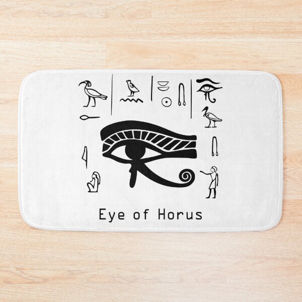 Item preview, Sacred Egyptian Eye of Horus – Ancient Mythology Symbol Art designed and sold by GulfSignature.