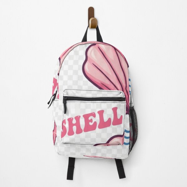 Item preview, "Pink Shell Seeker Seashell Beach Art" designed and sold by fofo1973.