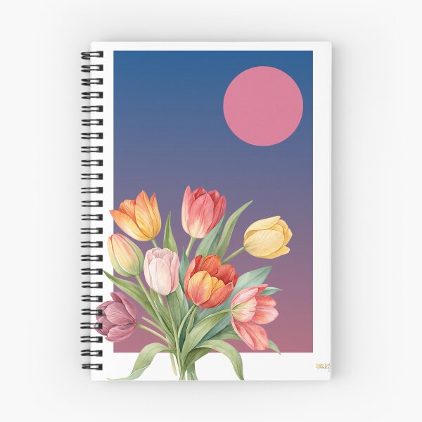 Item preview, Tulip Bouquet - Blush Dawn designed and sold by PetaleetPalette.