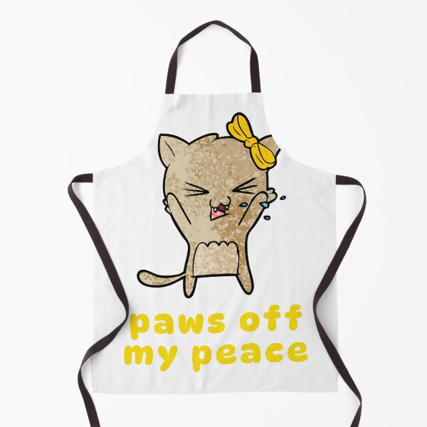 Item preview, Sassy Cat Paws Off My Peace designed and sold by glowarya.